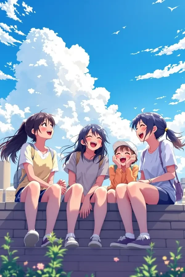青空之下 动漫封面